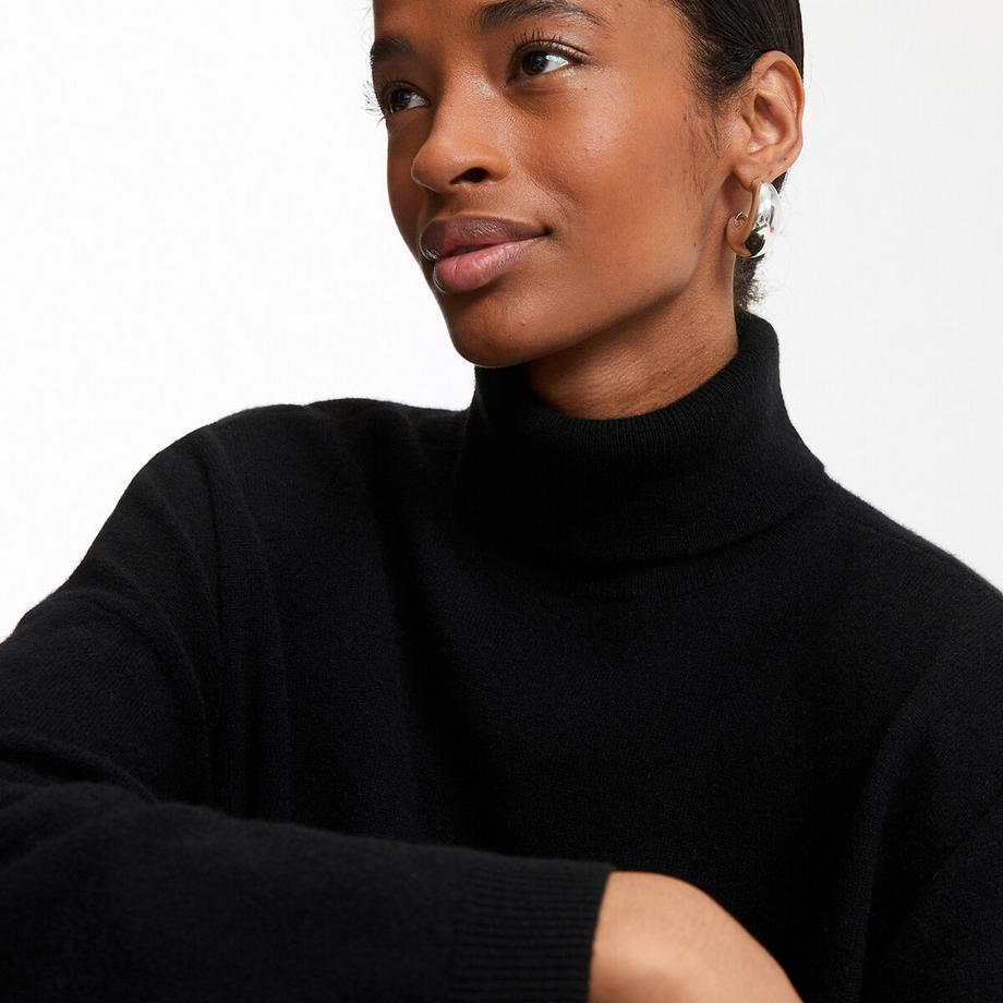 La Redoute Collections Rollkragen Pullover Feiner Kaschmir Strick  