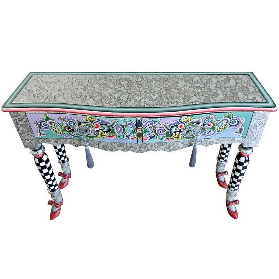 Toms Drag  Toms Drag Console Versailles Linea Argento 