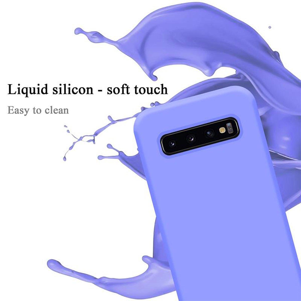 Cadorabo  Hülle für Samsung Galaxy S10 4G TPU Silikon Liquid 