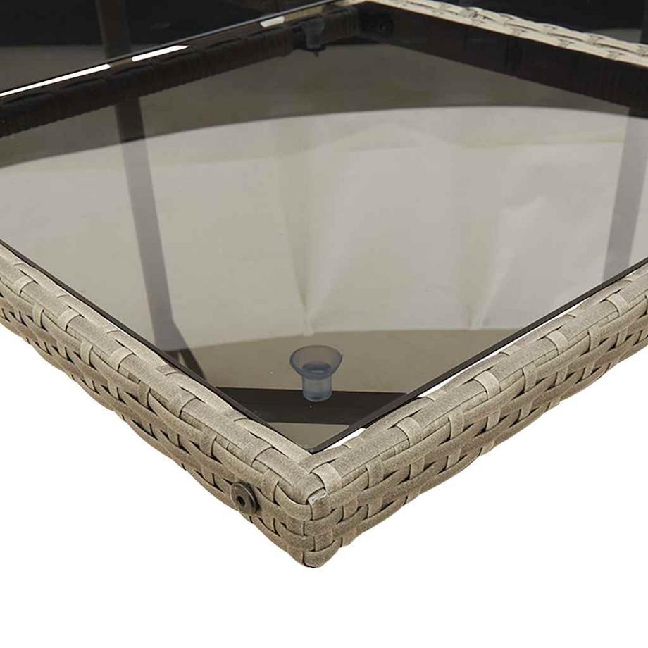 VidaXL Garten essgruppe poly-rattan  