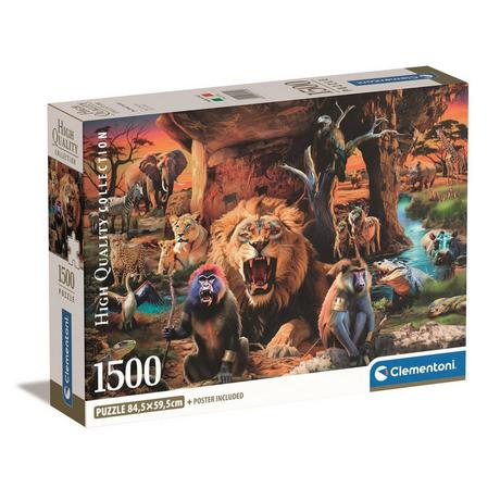 Clementoni  Puzzle Die Stammesgesellschaft (1500Teile) 