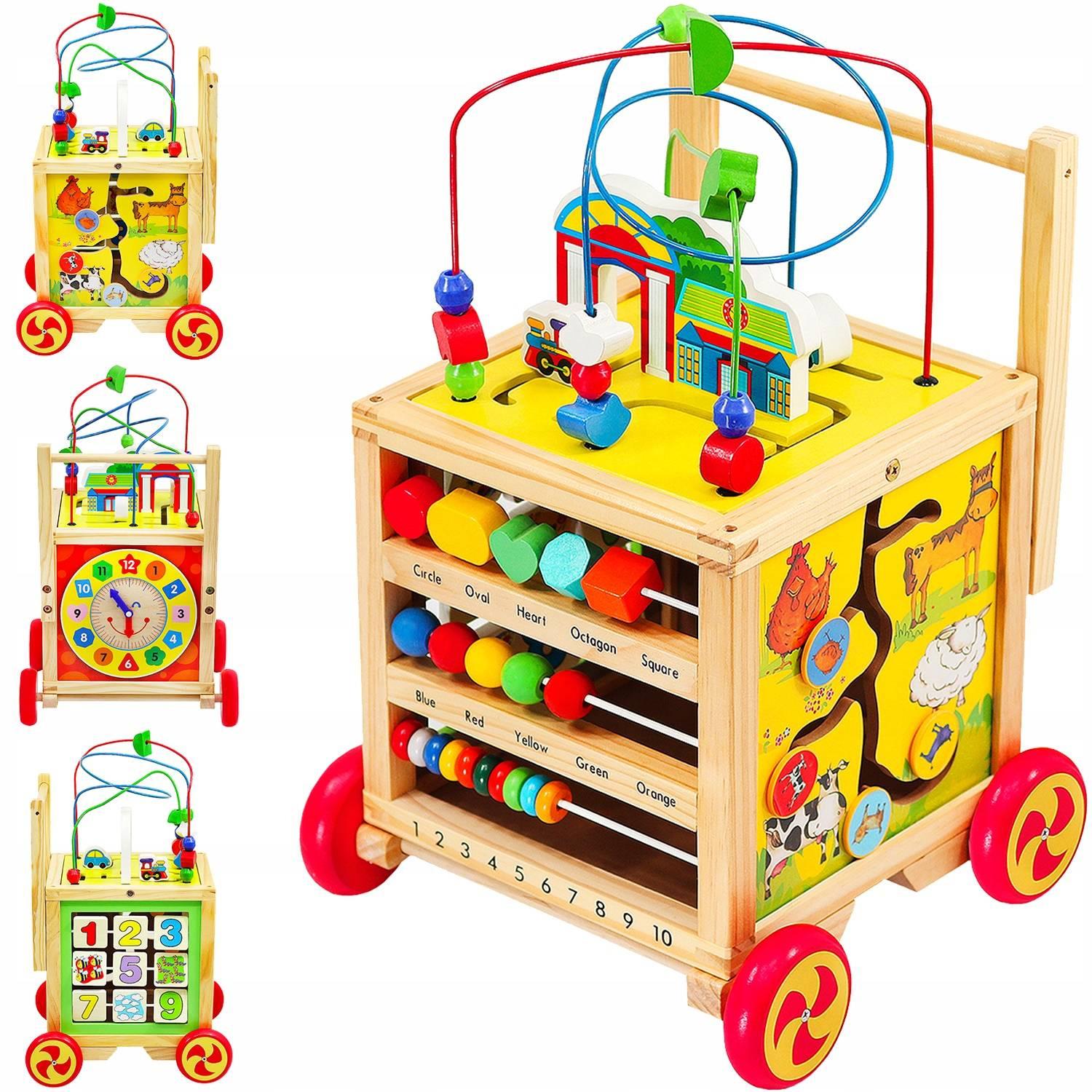 Gameloot  Carrello in legno per bambini 