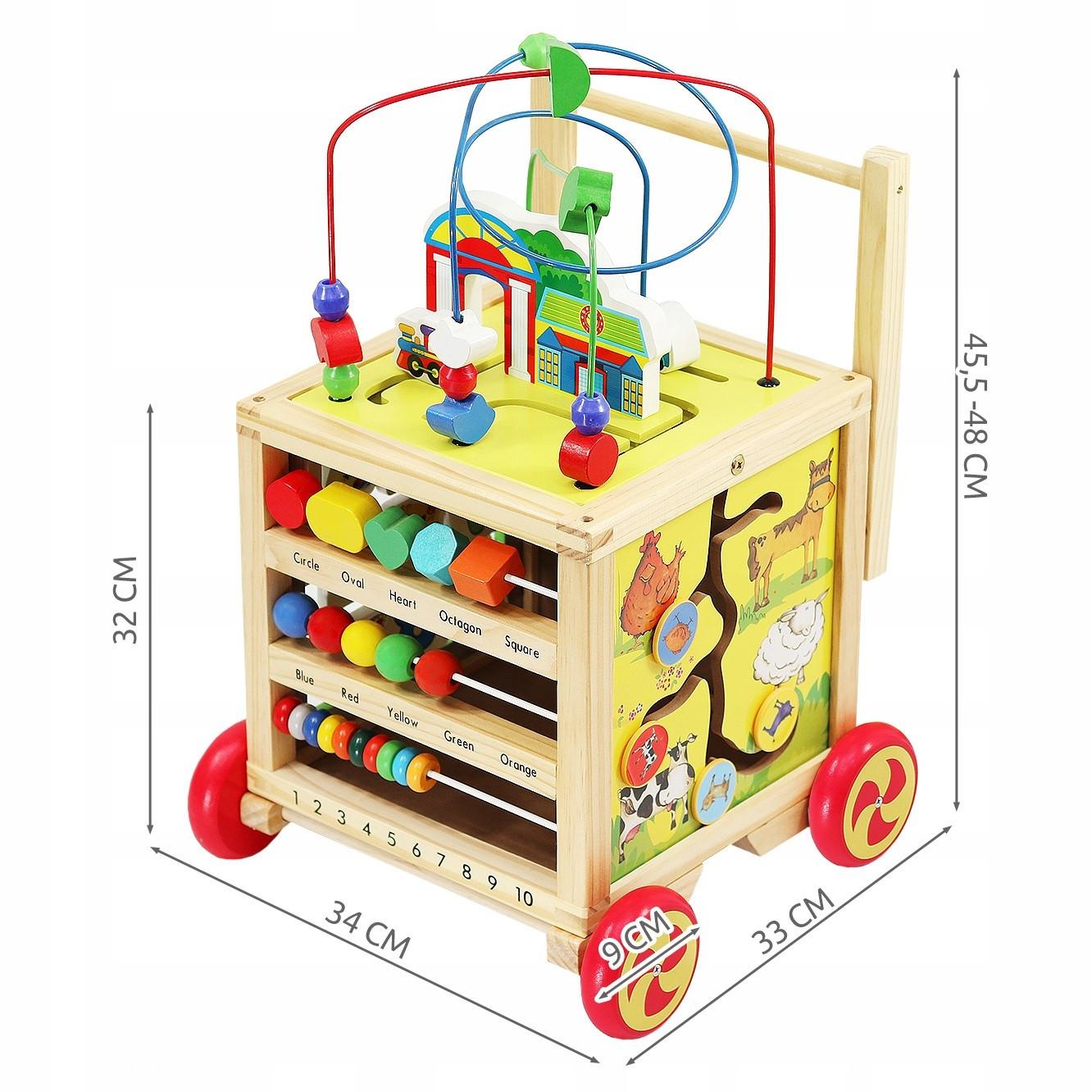 Gameloot  Carrello in legno per bambini 