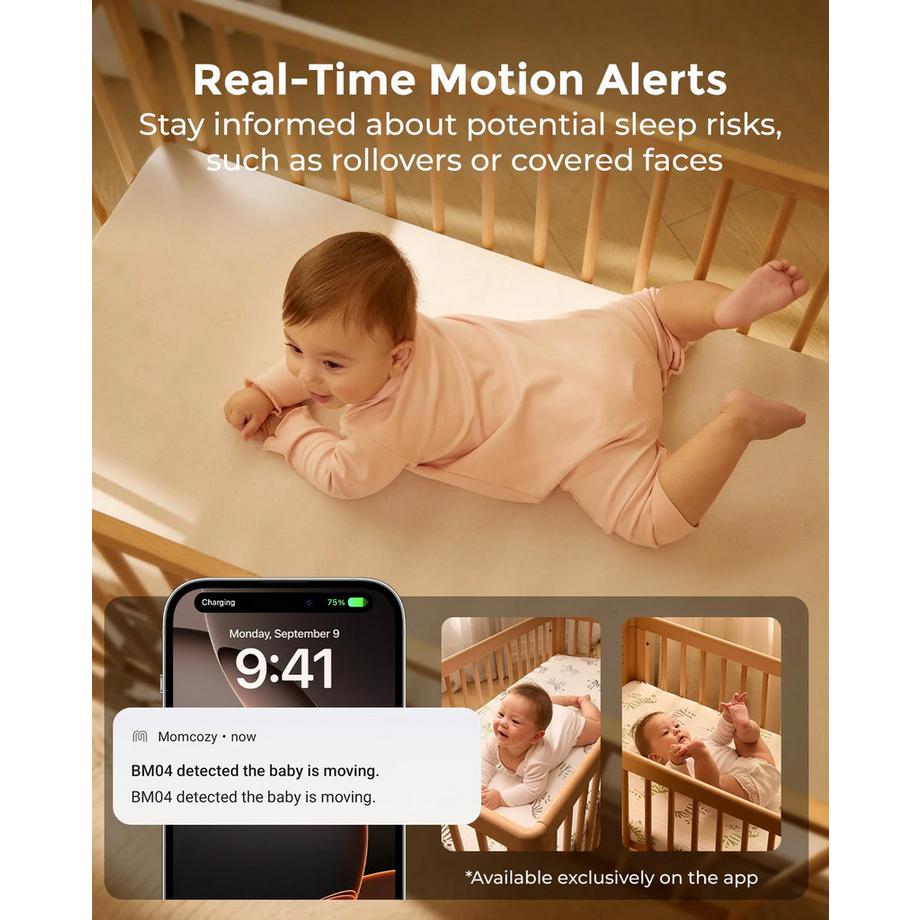 Momcozy  Momcozy Moniteur vidéo pour bébé BM04 5,5 pouces (1 pc) 