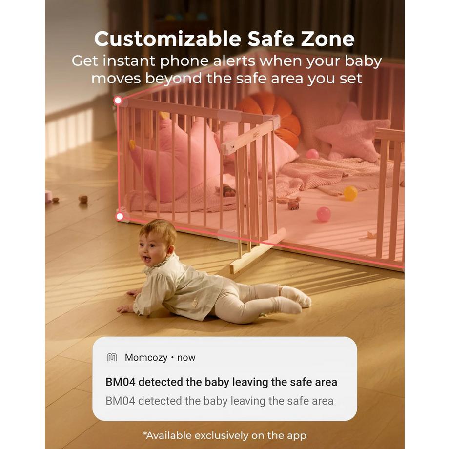 Momcozy  Momcozy Moniteur vidéo pour bébé BM04 5,5 pouces (1 pc) 