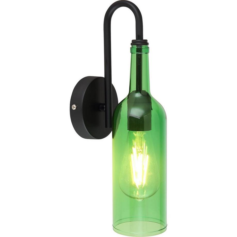 Applique Levito métal noir 1xE27 LED