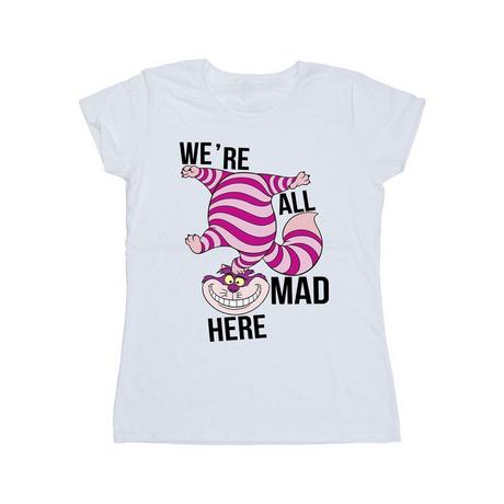 Disney  Alice In Wonderland All Mad Here TShirt 