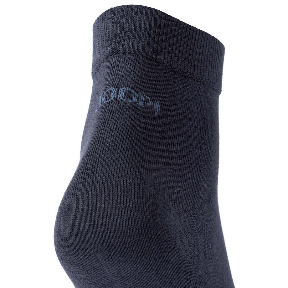 JOOP! Unisex Premium Essential Bio-Baumwolle Quarter Socken 2er Pack  