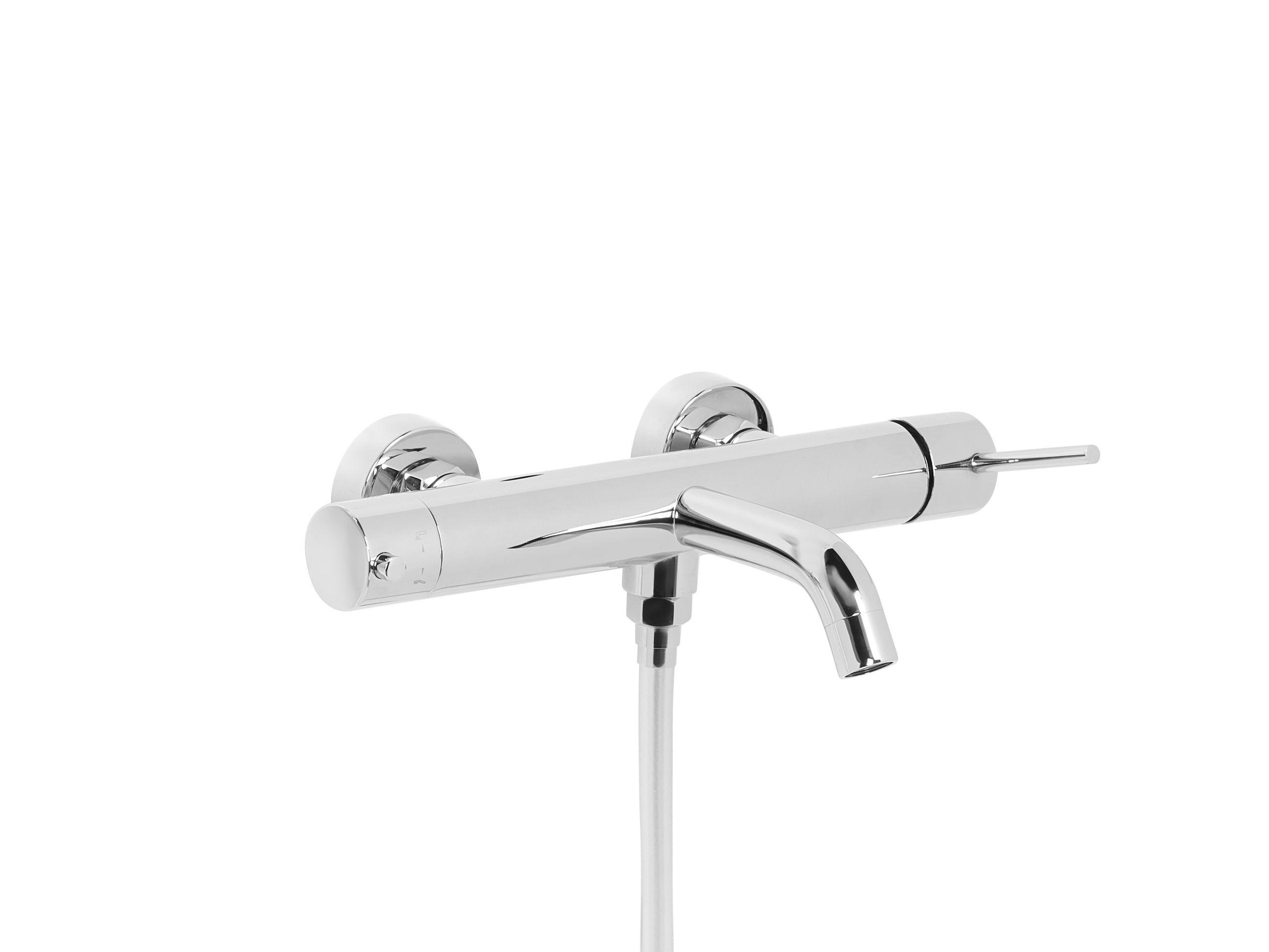 Beliani Robinet de douche mural en Laiton Moderne MELIQUINA  