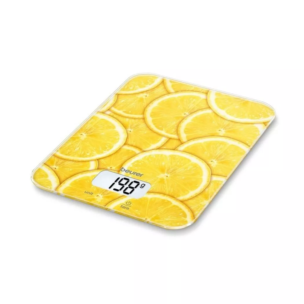 beurer - KS 19 - Lemon Küchenwaage, One Size, Gelb Bunt