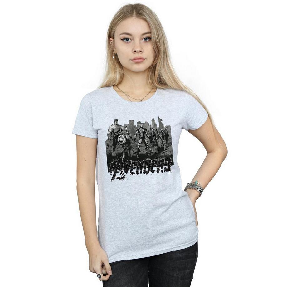 MARVEL Avengers T-Shirt Stampata  