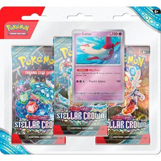 Pokémon  TCG: Scarlet & Violet - Stellar Crown (SV07) Tinkaton 3-Pack Blisters - EN 