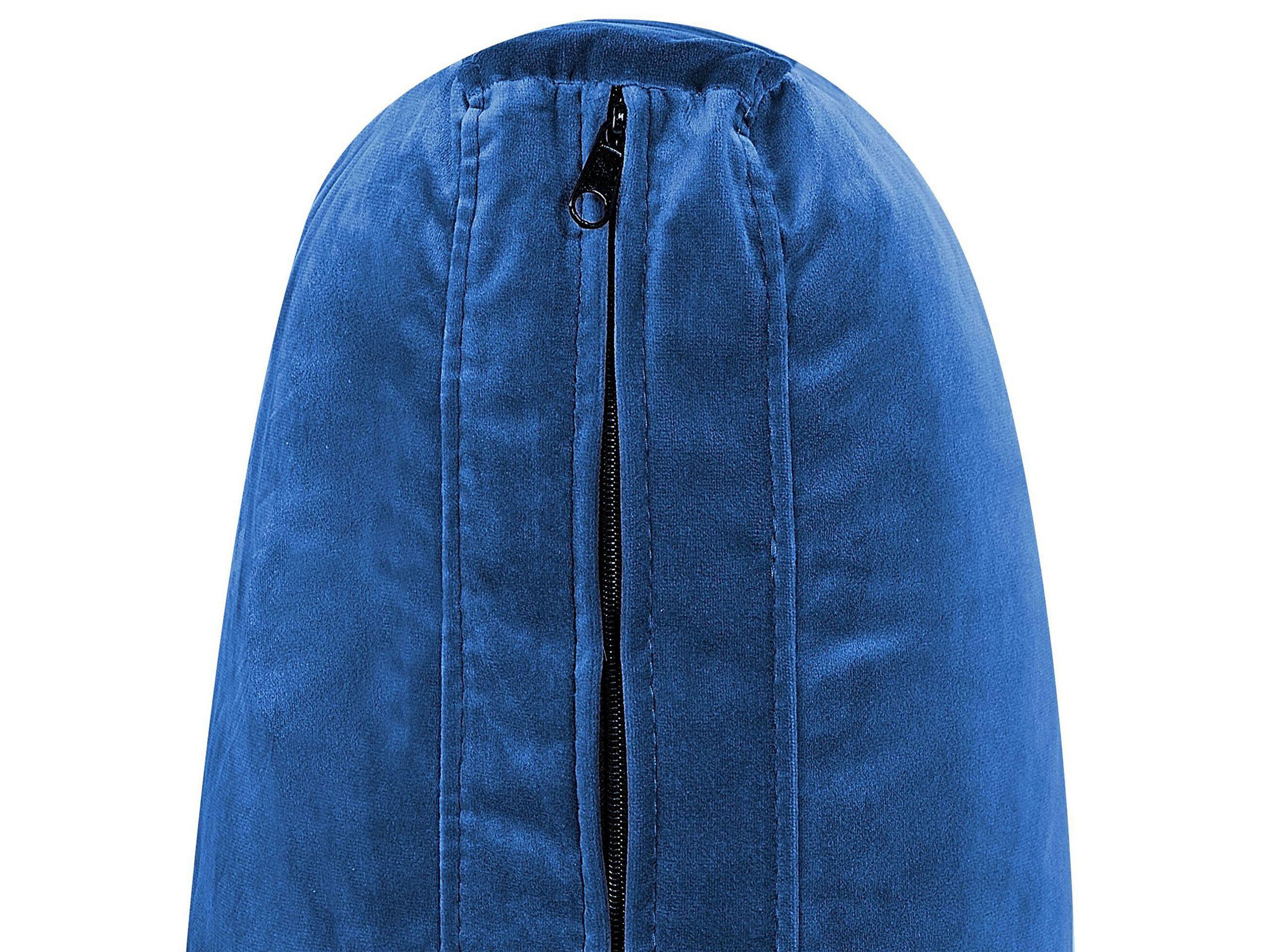 Beliani Eckmodul aus Samtstoff Modern EVJA  