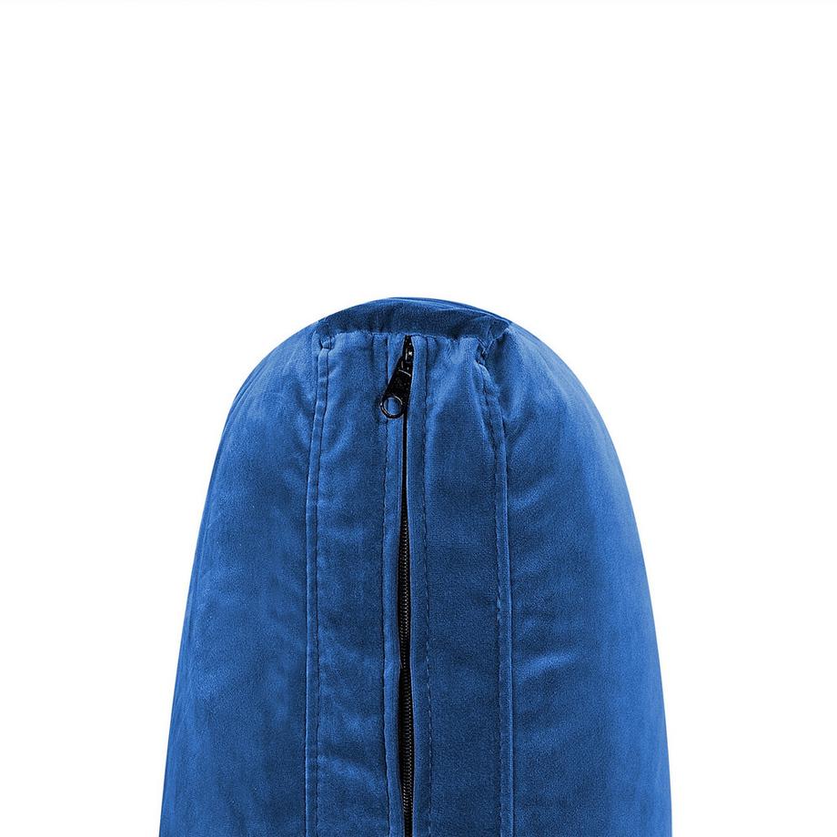 Beliani Eckmodul aus Samtstoff  EVJA  