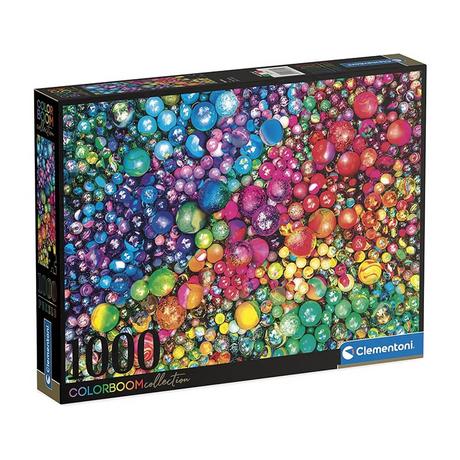 Clementoni  Puzzle ColorBoom Murmeln (1000Teile) 