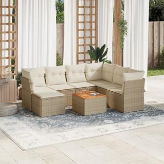 VidaXL Garten sofagarnitur poly-rattan  