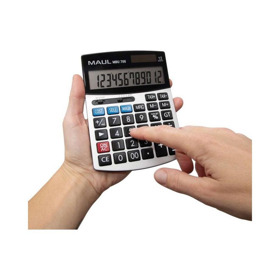 Maul Calculatrice de table MBU 700 12 chiffres  