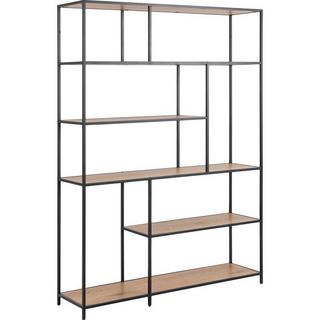 mutoni home Multiplo Bronx scaffale in metallo con 4 ripiani marrone  