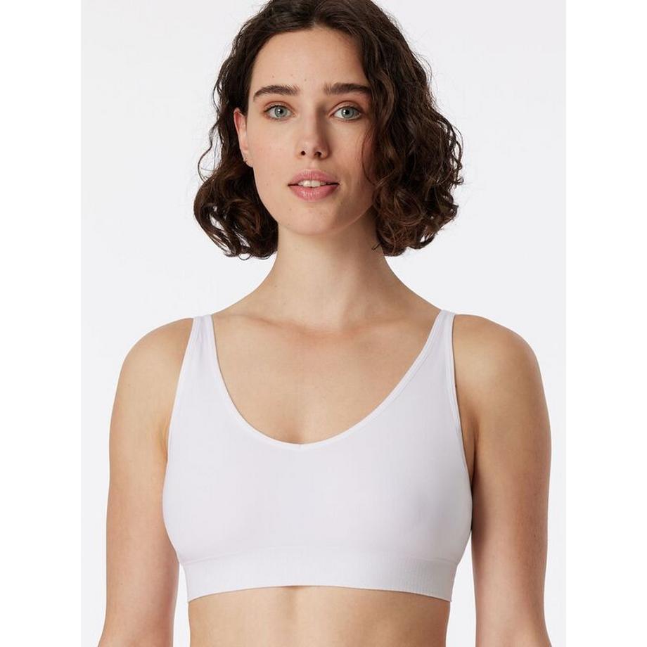 Schiesser Reggiseno morbido Classic Seamless con imbottiture  