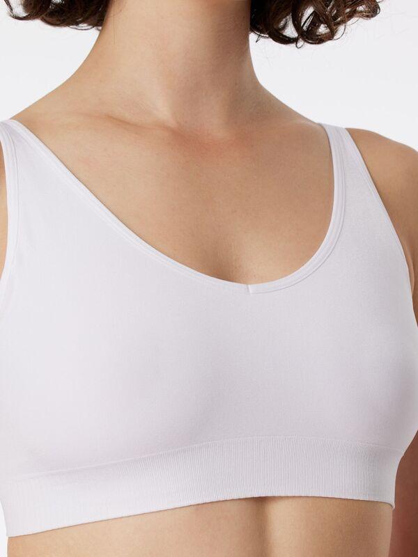 Schiesser Reggiseno morbido Classic Seamless con imbottiture  