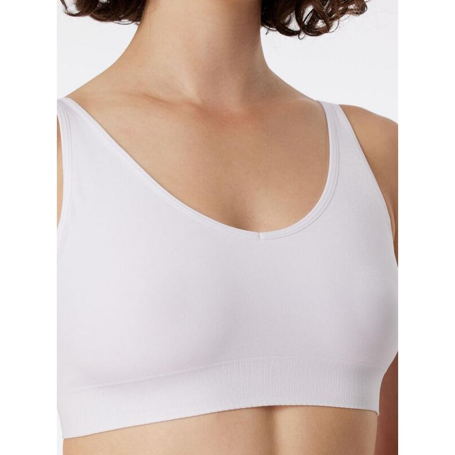 Schiesser Reggiseno morbido Classic Seamless con imbottiture  