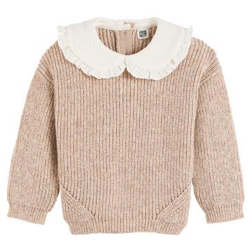 Pull col claudine en fine maille