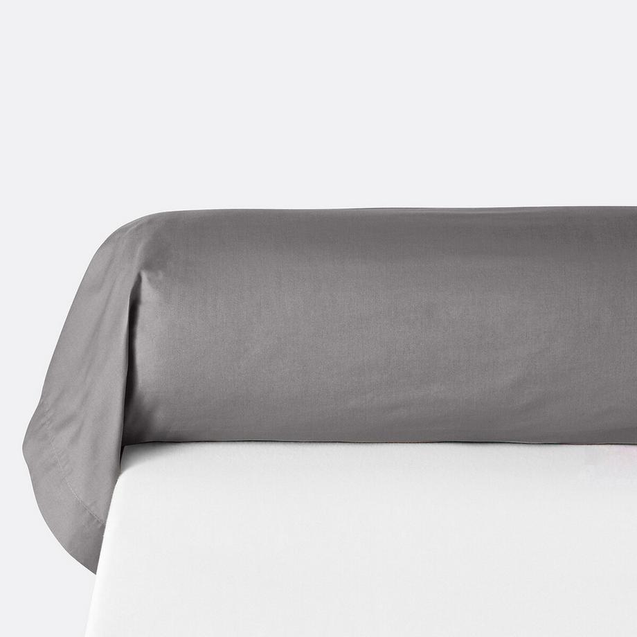 La Redoute Intérieurs Scenario Unifarbener Kissenbezug aus Bio-Baumwolle mit Stehsaum  