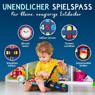 Activity-board  Tableau d'activités - Notre jouet pour le développement de votre enfant I Le tableau d'activités est un excellent cadeau et un super jouet de voyage 