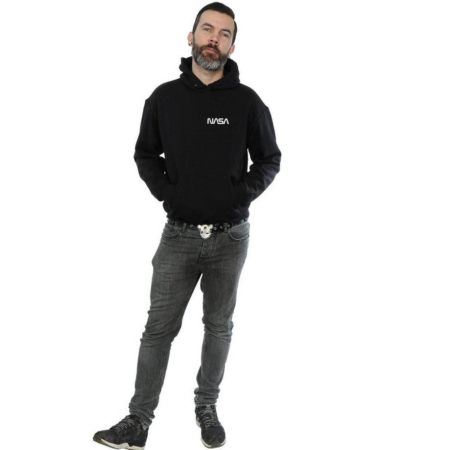 Nasa Felpa con Cappuccio Stampata  