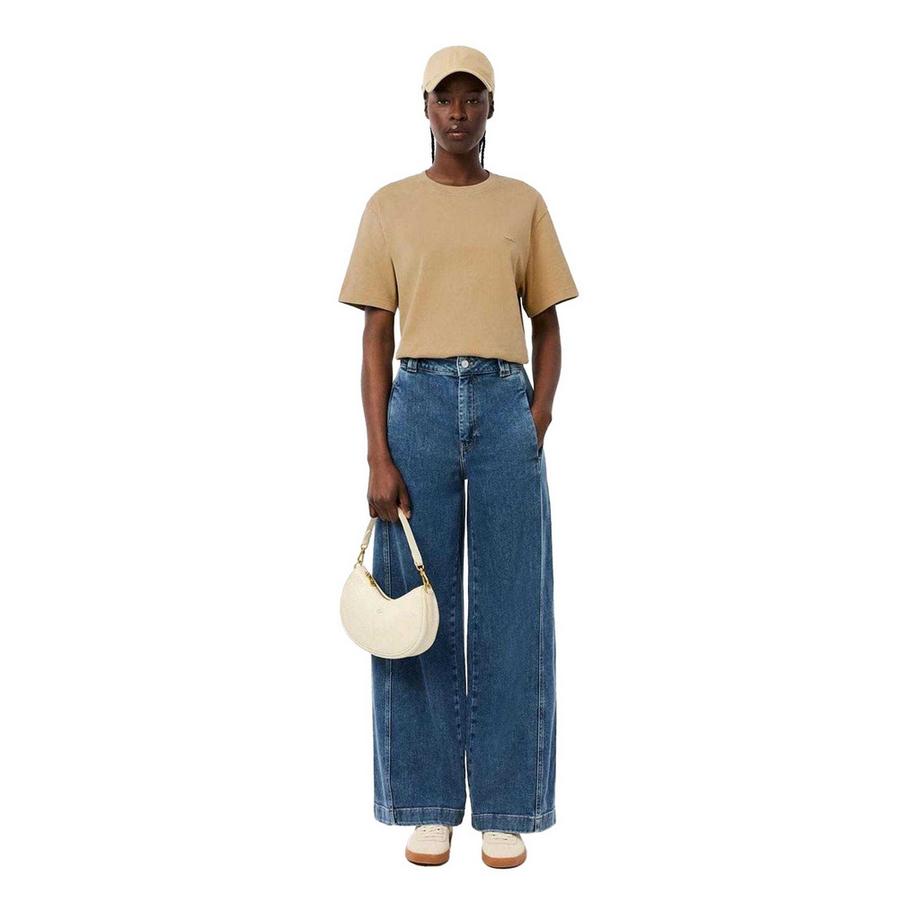 LACOSTE Maglietta Cotone Pesante  