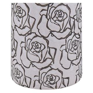 Beliani Vase à fleurs en Grès Rétro ALINDA  