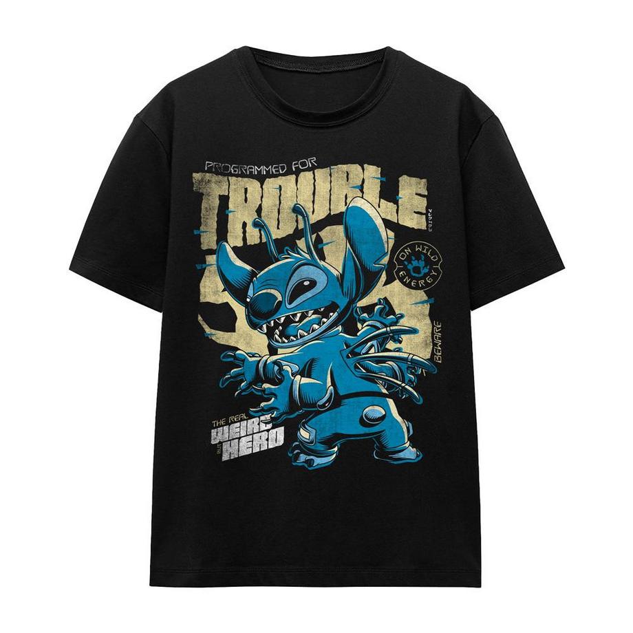 T-ShirtStyle Bande Dessinée Trouble