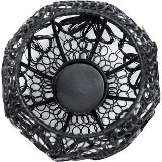 KARE Design Photophore Hayat noir rond 12  