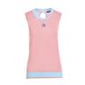 Bellemere New York  Gilet polo in tencel chic 