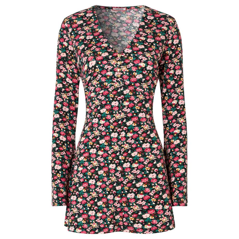 Joe Browns Anna Tunika mit V-Ausschnitt und Streublumen  