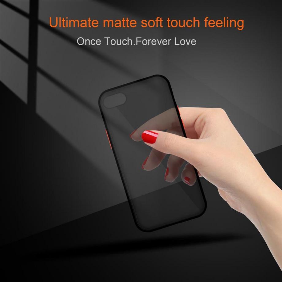 Cadorabo  Hülle für Apple iPhone 6 / 6S / 7 / 7S / 8 / SE 2020 Hybrid mit TPU Silikon Innenseite 