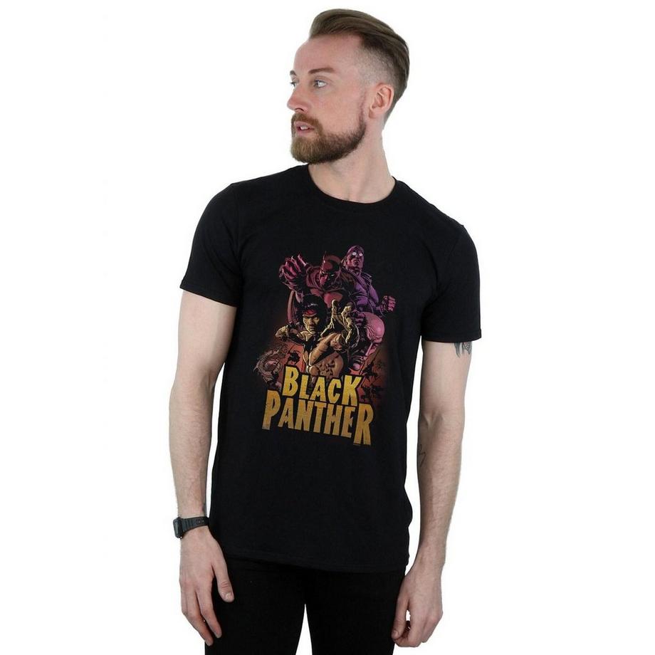 MARVEL Black Panther T-Shirt Stampa Grafica  