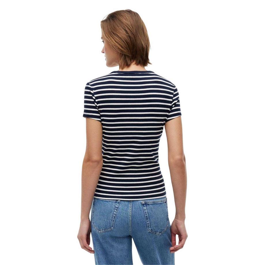 TOMMY JEANS  T-ShirtMotiftyle À Rayures 