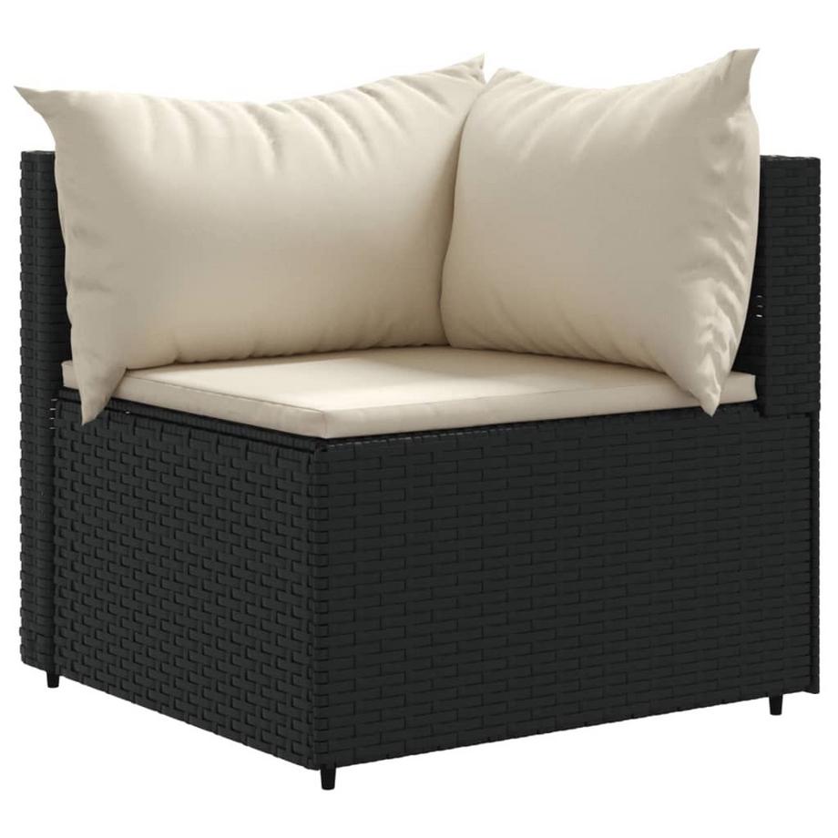 VidaXL set salotto da giardino Polirattan  