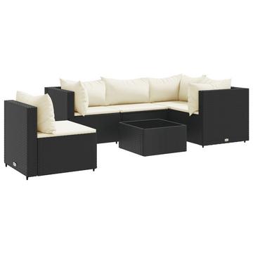 Garten lounge set poly-rattan