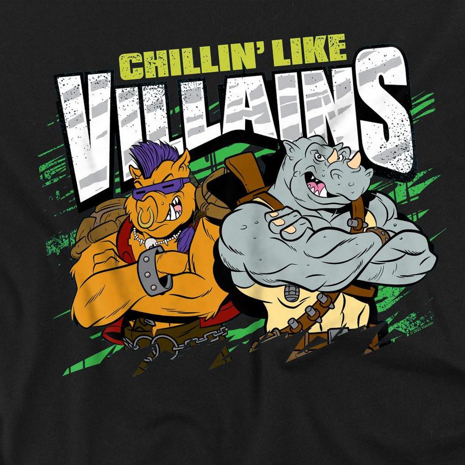 TEENAGE MUTANT NINJA TURTLE  T-ShirtChillin Like Villains 
