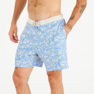 DECATHLON BS100L Boardshorts mit Blumenmuster  