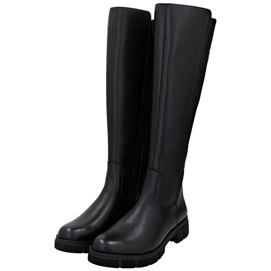 Remonte Bottes hautes avec talon bloc et fermeture éclair intérieure Bottes 