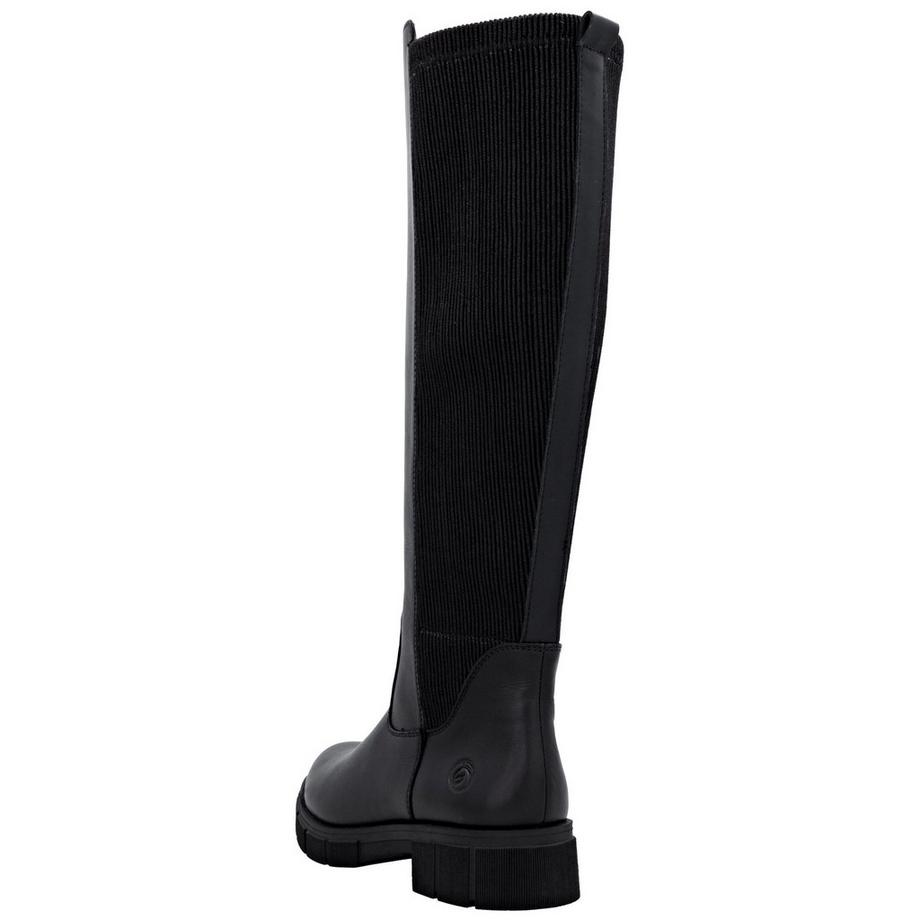 Remonte Bottes hautes avec talon bloc et fermeture éclair intérieure Bottes 