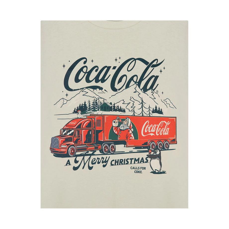 Coca-Cola Maglietta Maniche Corte A Merry Christmas  