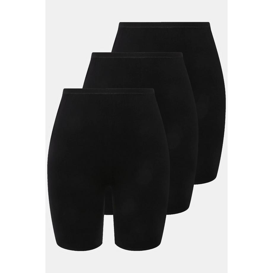 Ulla Popken Pantaloncini Anti-sfregamento 3 Pezzi  