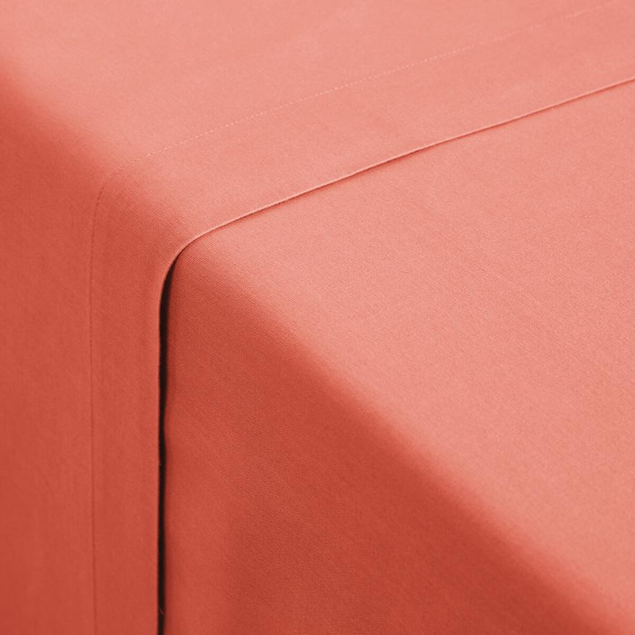 La Redoute Intérieurs Scenario Drap Plat en Coton Lavé  