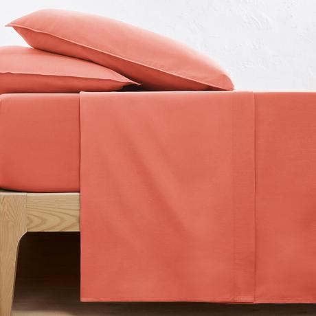 La Redoute Intérieurs Scenario Lenzuolo Piatto in Cotone Prelavato  