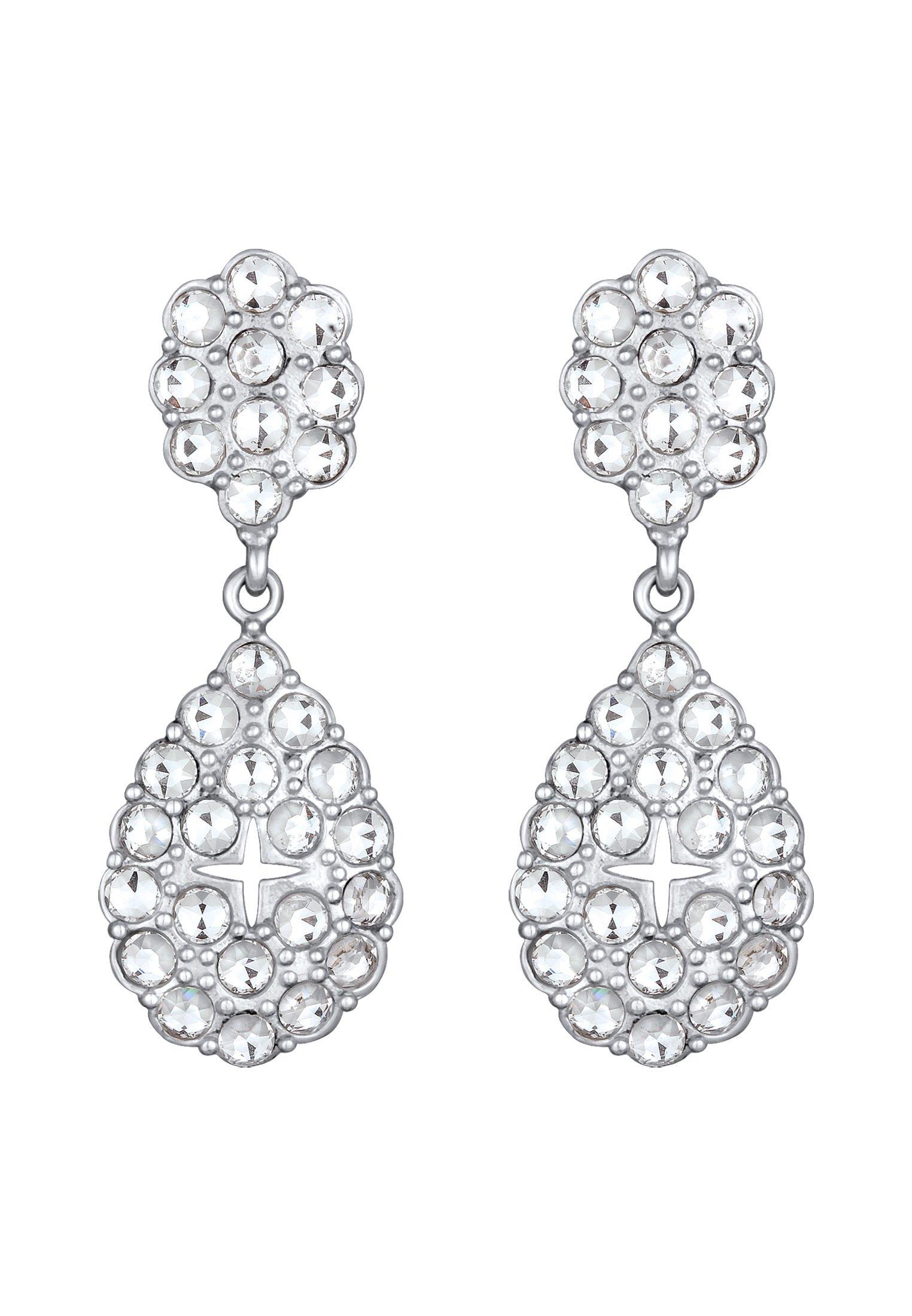 Elli  Ohrringe Kristalle Chandelier Glamouröse 