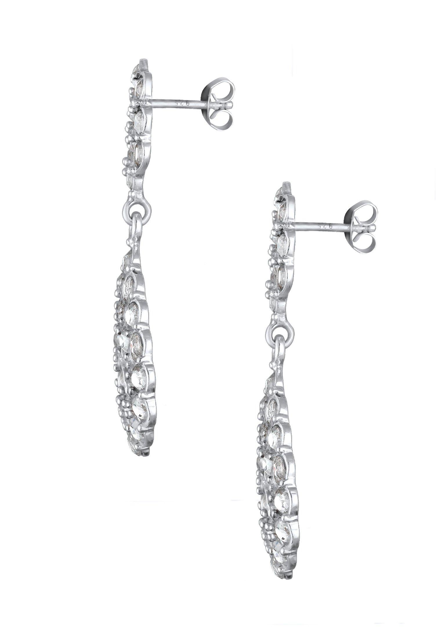 Elli  Ohrringe Kristalle Chandelier Glamouröse 